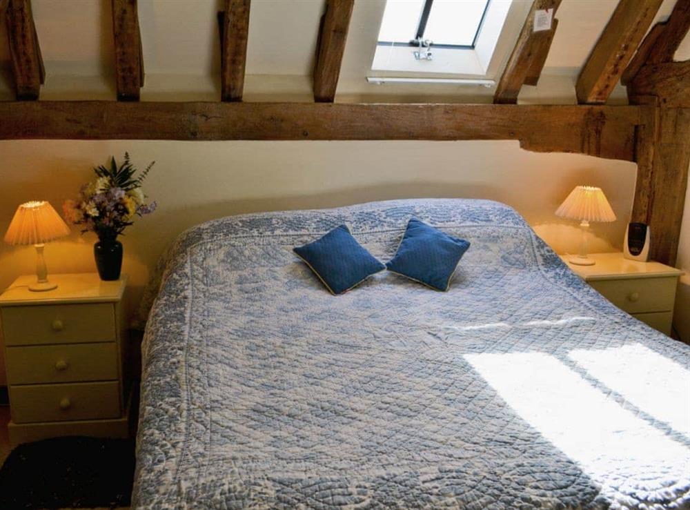 Double bedroom at Mount House Barn in Burwash, East Sussex