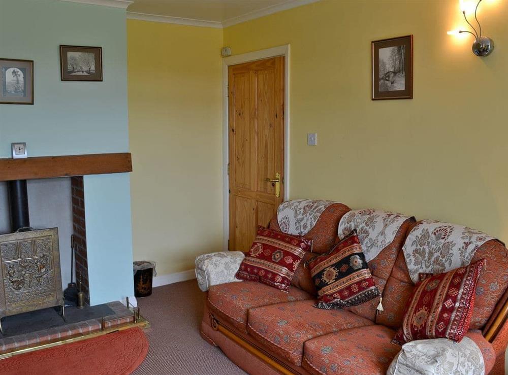 Living room at Mount Lea in Port Mulgrave, near Whitby, North Yorkshire