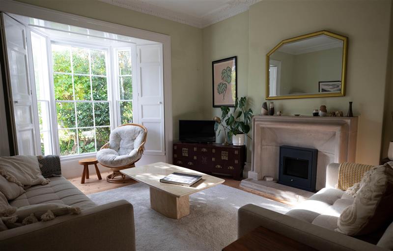 Enjoy the living room at Mount Lebanon, Clevedon