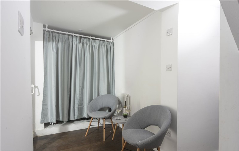 The living room at Mount Pleasant, Cornwall
