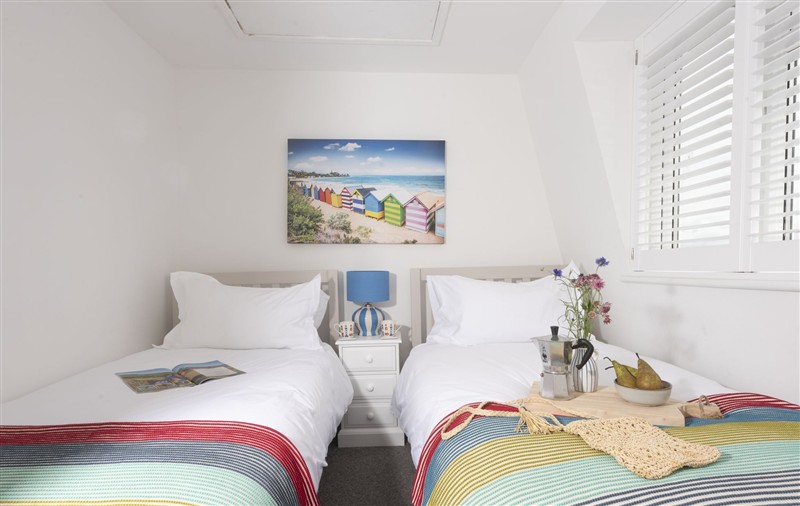 This is a bedroom at Mount Pleasant, Cornwall