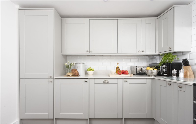 This is the kitchen at Mount Pleasant, Cornwall