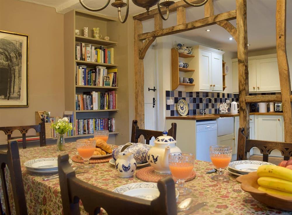 Dining Area at Mount Pleasant in St Weonards, Herefordshire