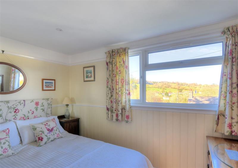 One of the bedrooms at Mount View, Uplyme