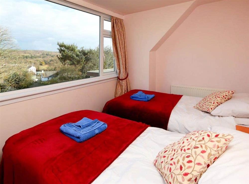 Twin bedded room with great views at Mountain Cross in Gatehouse of Fleet, Kirkcudbright., Kirkcudbrightshire