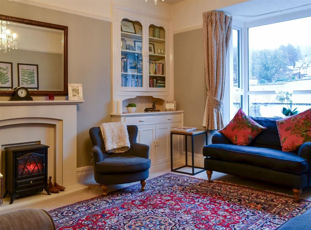 Living room at Mountain Escape in Coniston, Cumbria