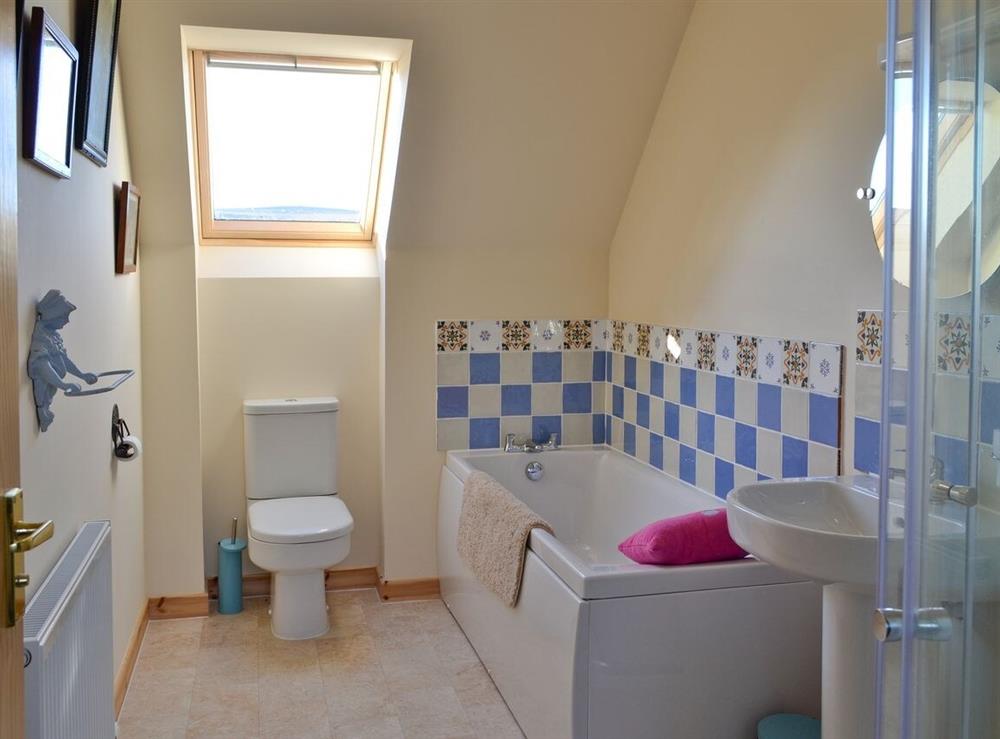 Bathroom at Mountain View in Ballindalloch, Banffshire