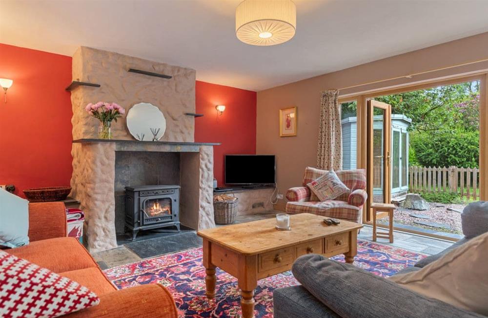 The living area at Mountain View in Llawhaden, Narberth, Pembrokeshire, Dyfed