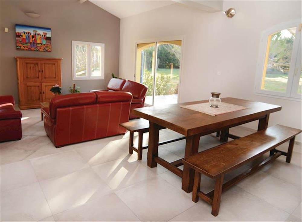 Living area at Mouries in Mouriès, France