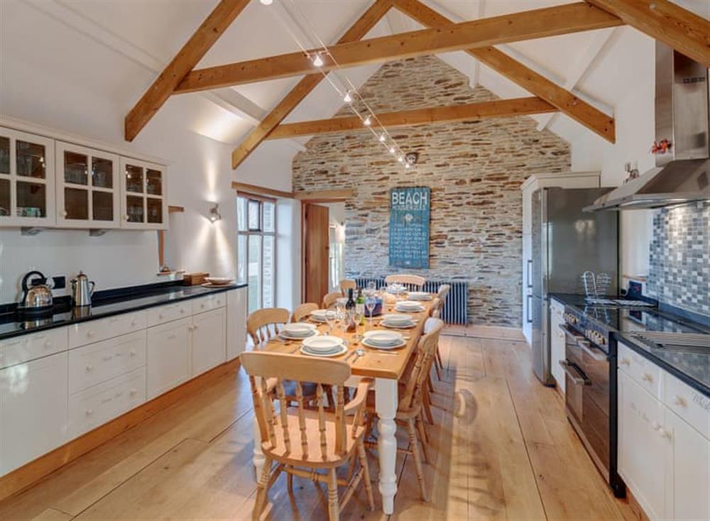 Kitchen/diner at Mowhay Barn in , Padstow
