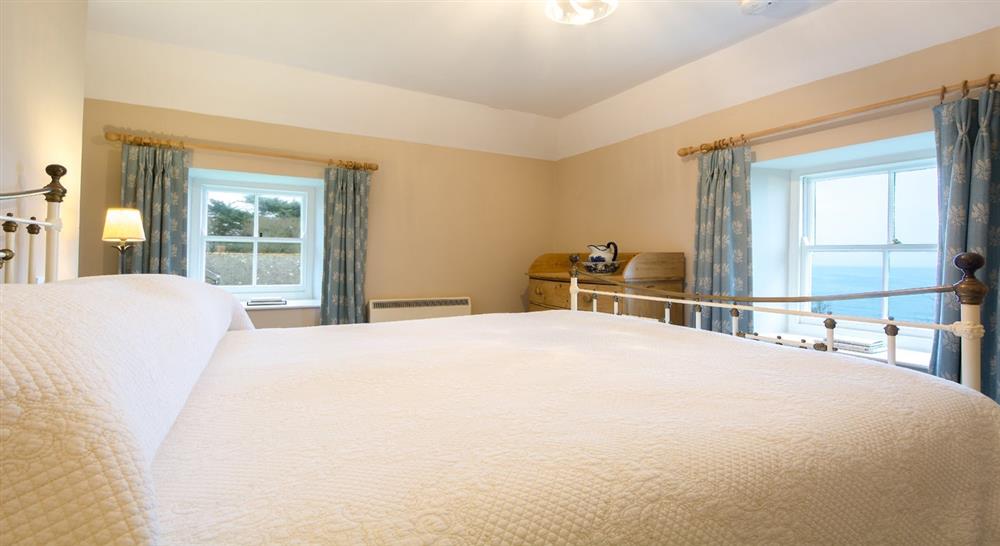 The double bedroom at Mowhay in Truro, Cornwall
