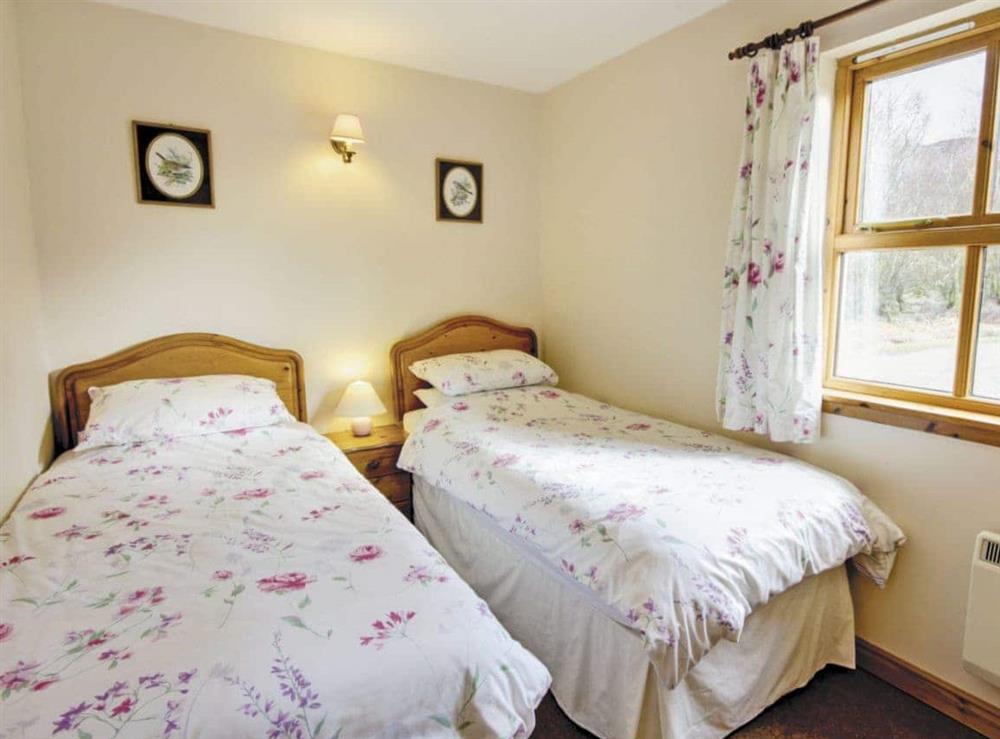 Twin bedroom at Moy in Achnamara, Nr Lochgilphead, Argyll., Great Britain