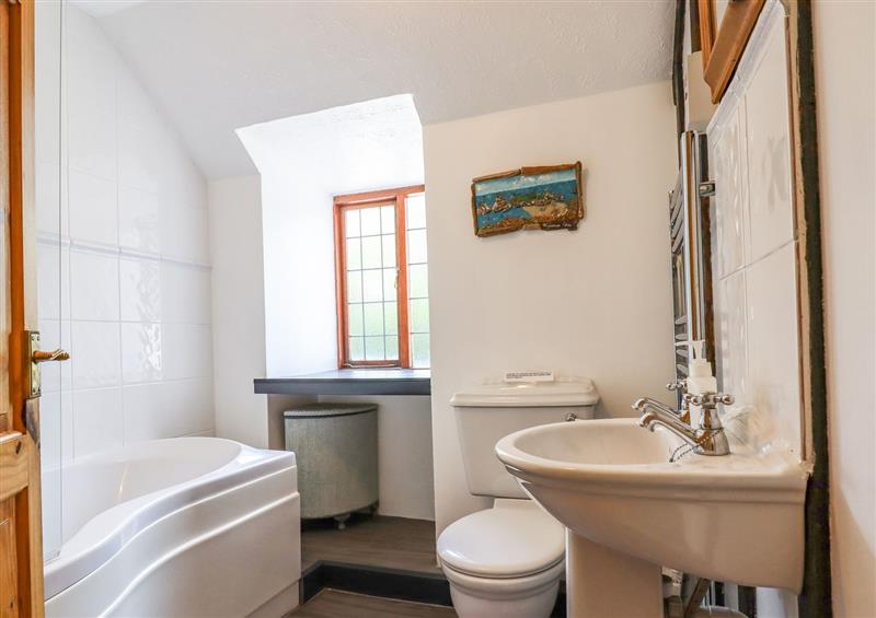 This is the bathroom at Mudgeon Cottage, St. Martin