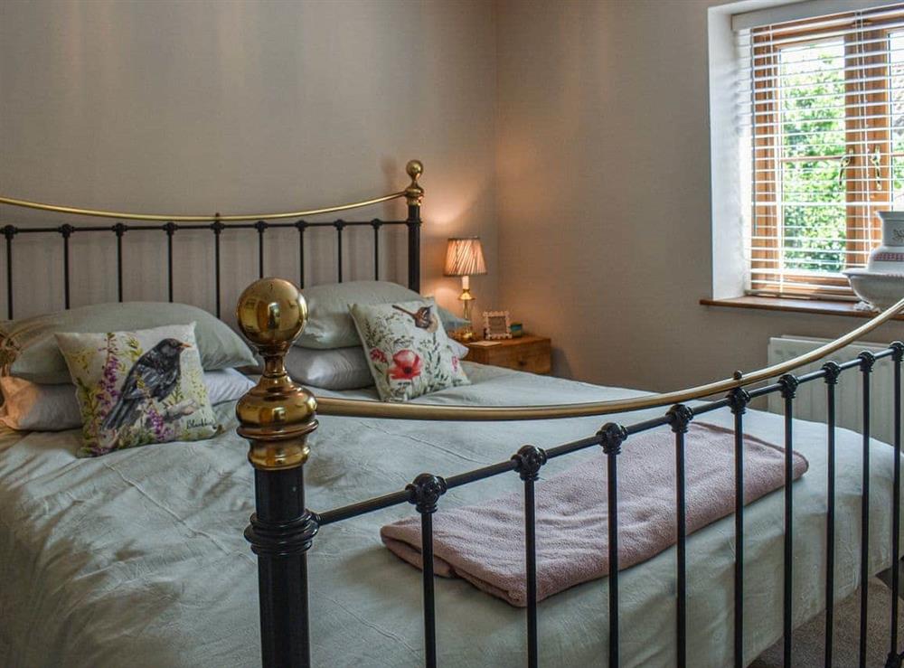 Double bedroom at Mudhorse Cottage in Burnham-on-Sea, Somerset