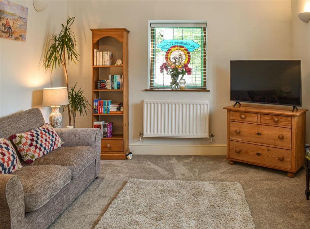 Living area at Mudhorse Cottage in Burnham-on-Sea, Somerset