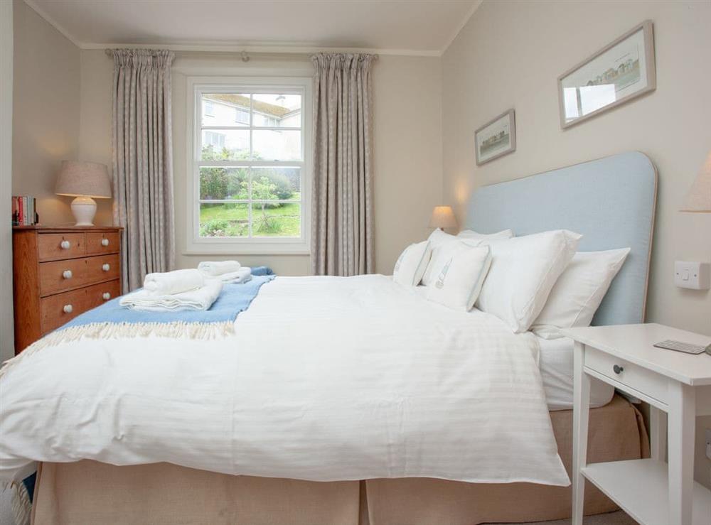 Double bedroom at Muffins in Salcombe, Devon