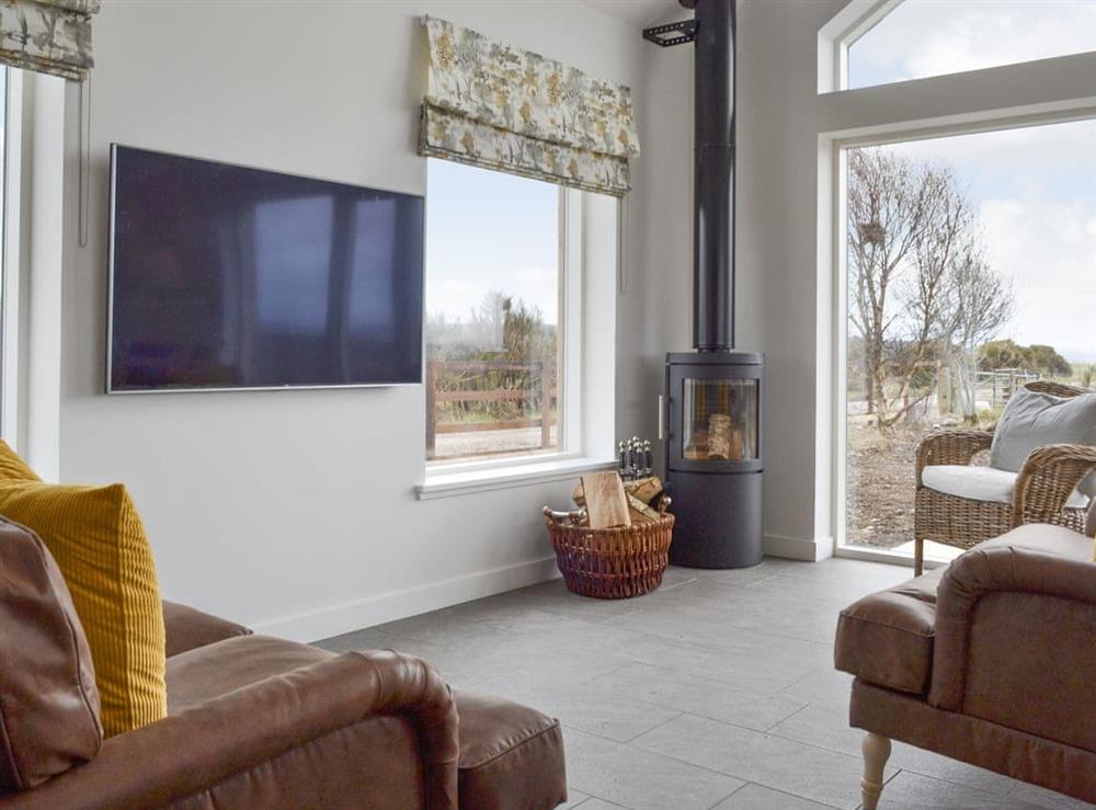 Living area at Muirtown Lodge in Keith, Moray , Banffshire