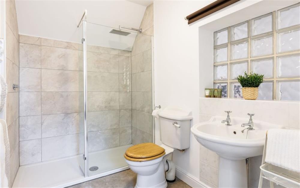 Bathroom at Mulberry Cottage in Lymington