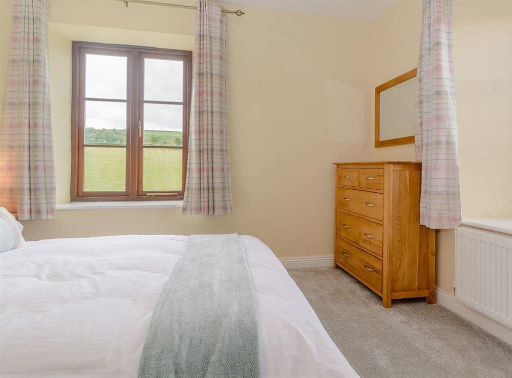 Peaceful double bedroom at Mulberry Cottage in North Wooton, near Wells, Somerset