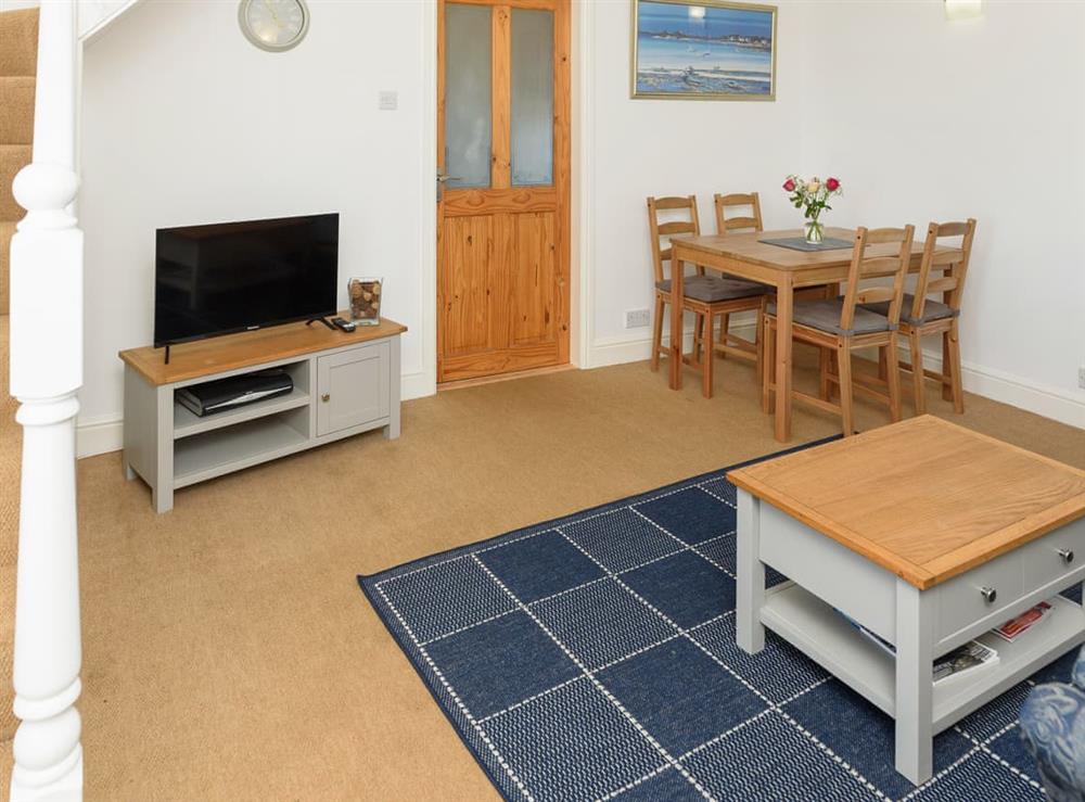 Dining Area at Mulberry Cottage in Portyerrock, near Newton Stewart, Wigtownshire