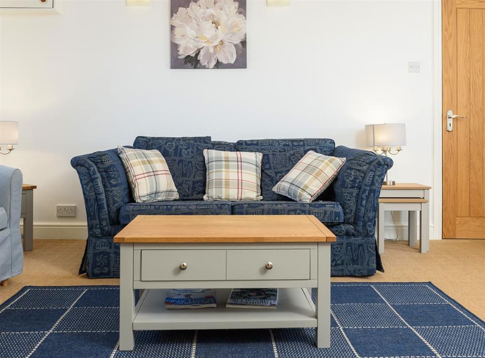 Living area at Mulberry Cottage in Portyerrock, near Newton Stewart, Wigtownshire