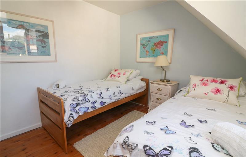 One of the 4 bedrooms at Mulberry Cottage, Staple near Dartington