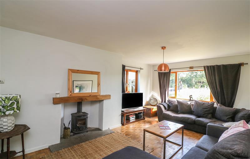 Relax in the living area at Mulberry Cottage, Staple near Dartington