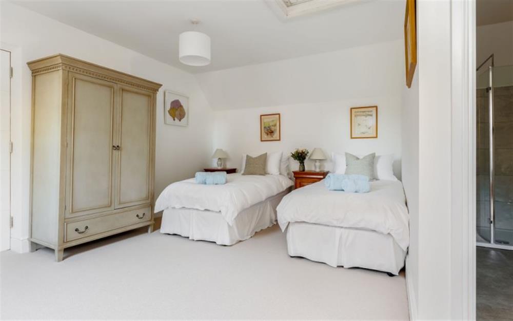 One of the 3 bedrooms at Mulberry House in Lymington