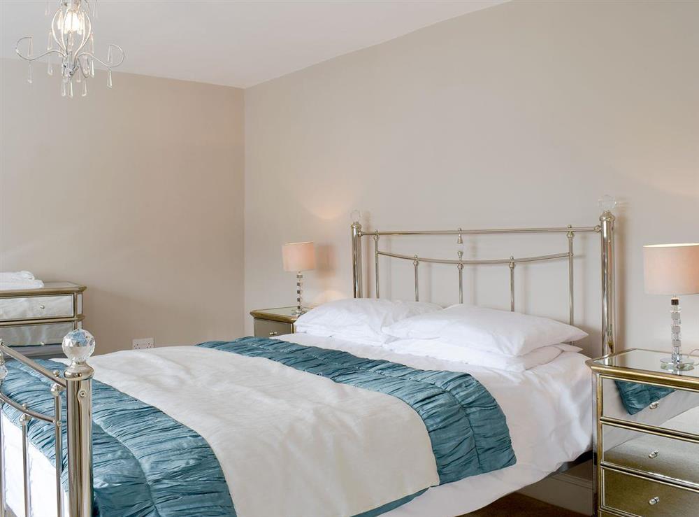 Comfortable double bedroom at Mulberry House in Lytham St Annes, Lancashire