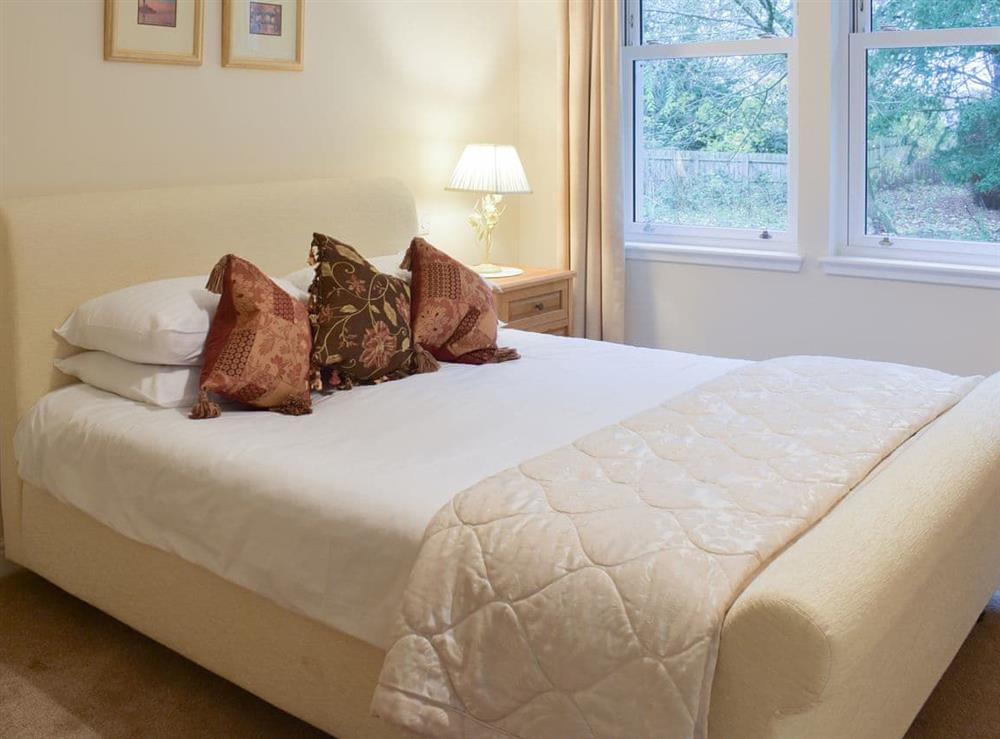 Double bedroom at Mulberry Lodge in Musselburgh, near Edinburgh, Midlothian