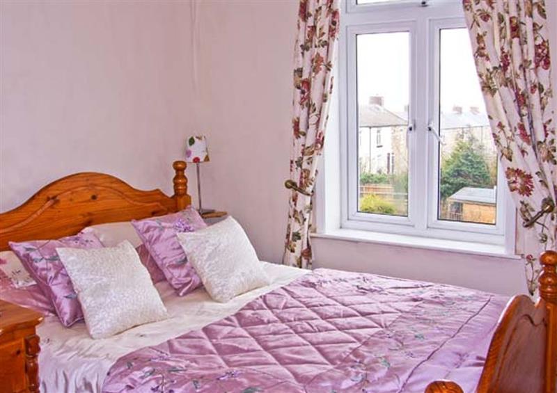 One of the bedrooms at Mulgrave Cottage, Port Mulgrave