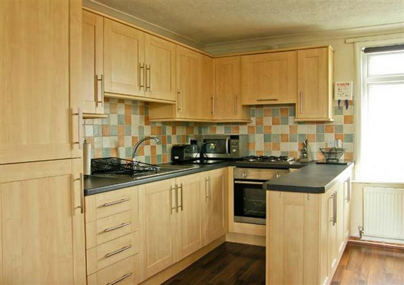 This is the kitchen at Mulgrave Cottage, Port Mulgrave
