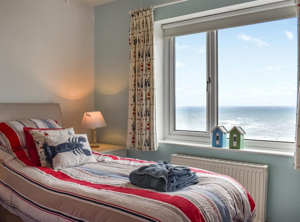 Twin bedroom at Mulgrave Luxury in Whitby, North Yorkshire