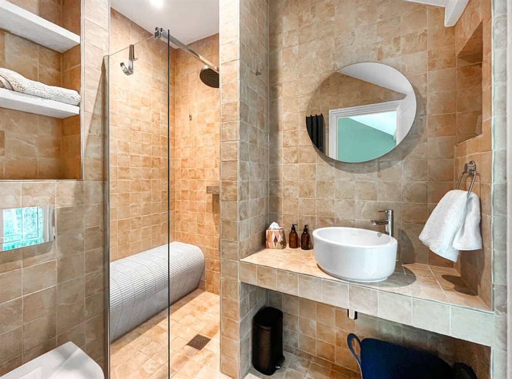 Bathroom at Mullacash Annex in Dorking, Surrey