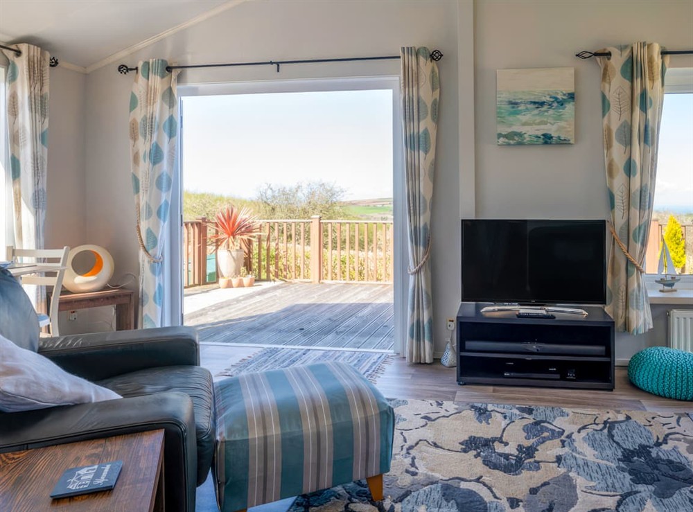 Living area at 4 Meadow View, 