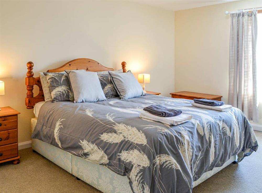 Double bedroom at Mullhill in Port Logan, Wigtownshire