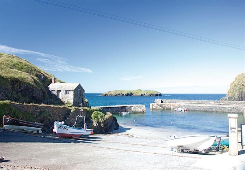 Views from Harbour Elegance Premier Lodge at Mullion Cove Lodges