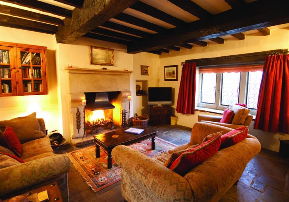 Mullions sitting room at Mullions in Hope Valley, South Yorkshire