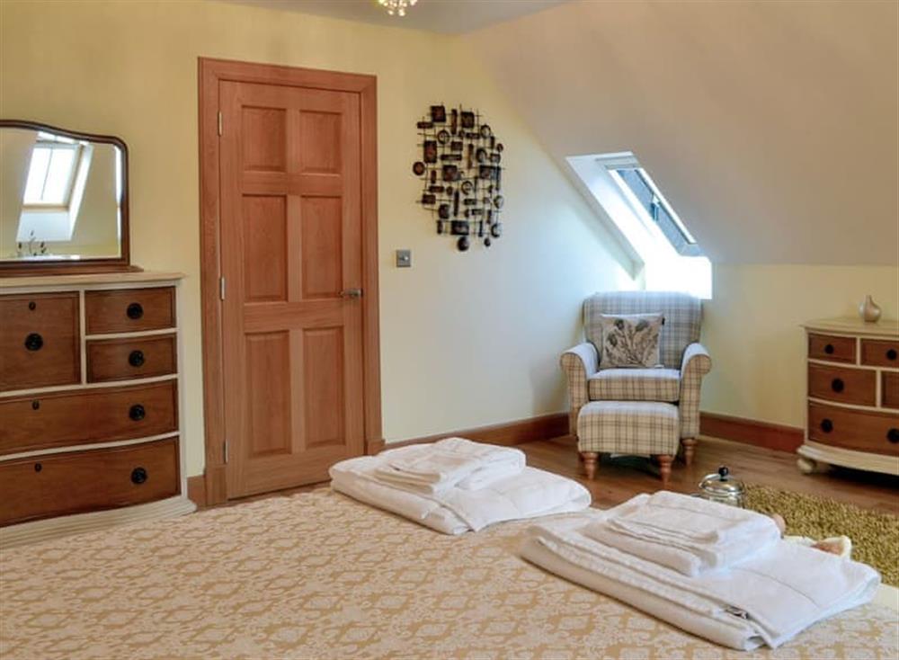Attractive double bedroom at Munnoch in Munnoch, near West Kilbride, Ayrshire