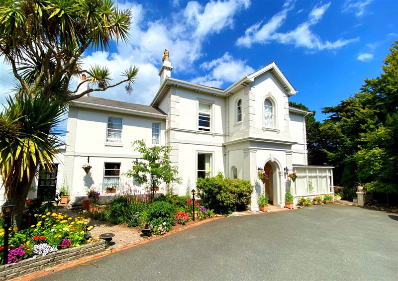 Enjoy the garden at Muntham Apartment 6, Torquay