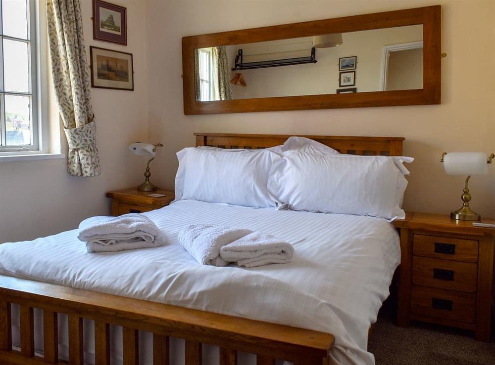 Relaxing double bedroom at Murmuration Cottage in Whitby, North Yorkshire
