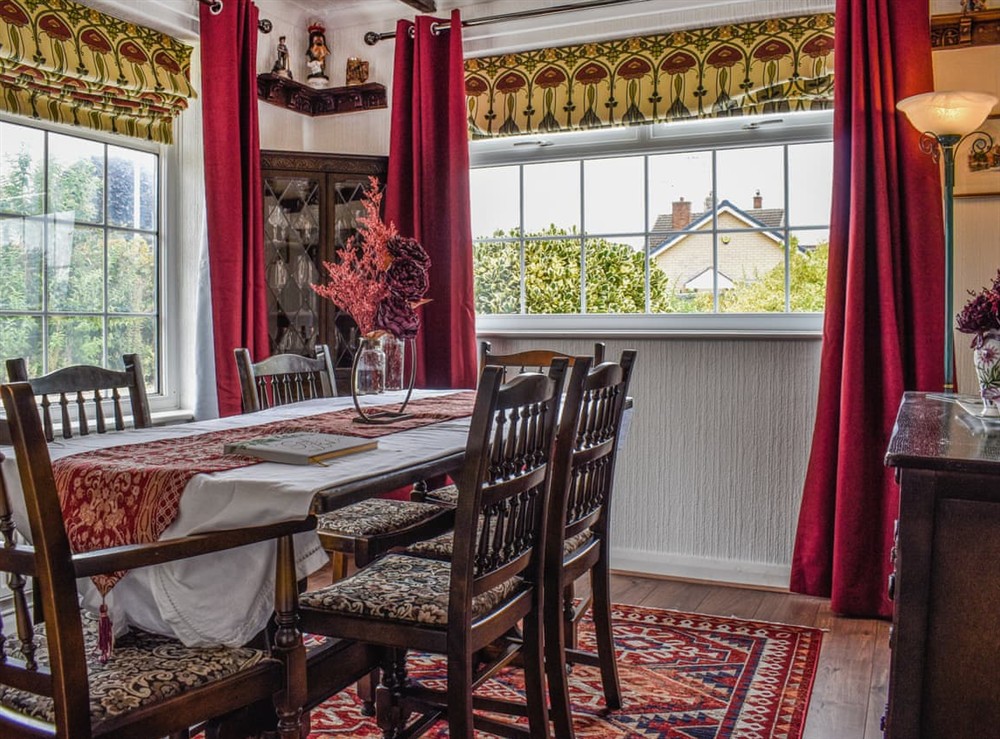 Dining Area at Murrays Corner in Edwinstowe, Nottinghamshire