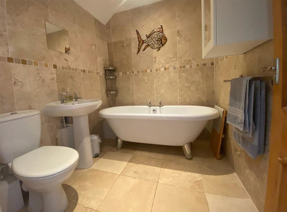 Bathroom at Murton Farm Cottage in Berwick Upon Tweed, Northumberland