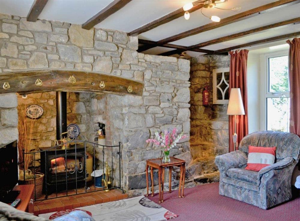 Living room at Murton Farm Cottage in Murton, West Glamorgan