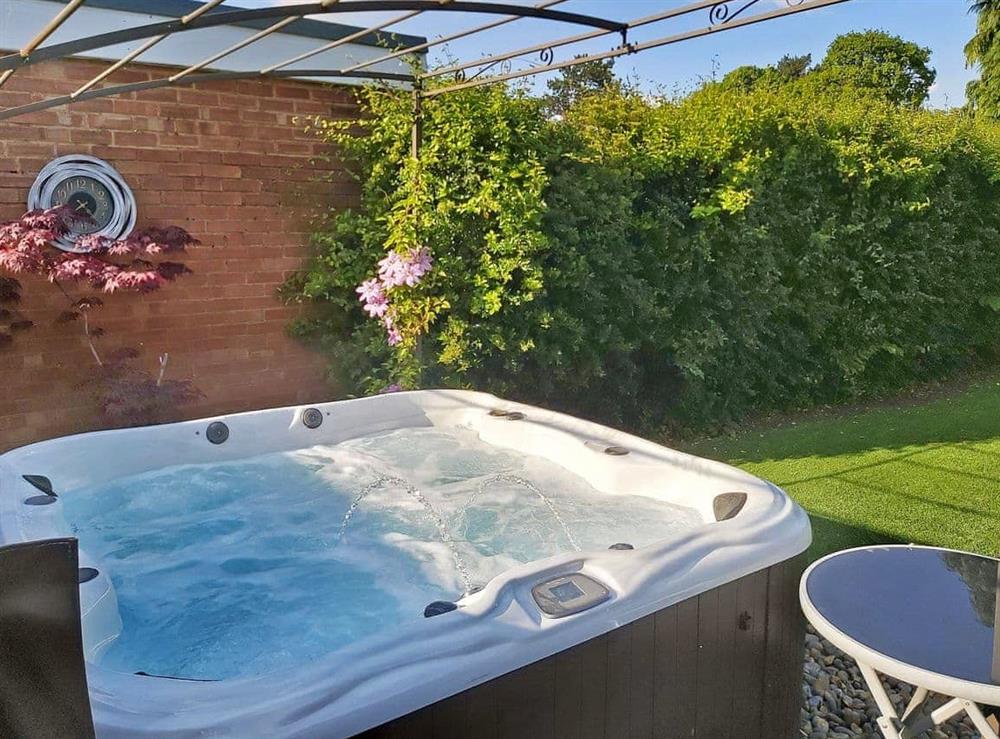 Inviting private hot tub at My Ly in Wall Heath, near Kingswinford, West Midlands