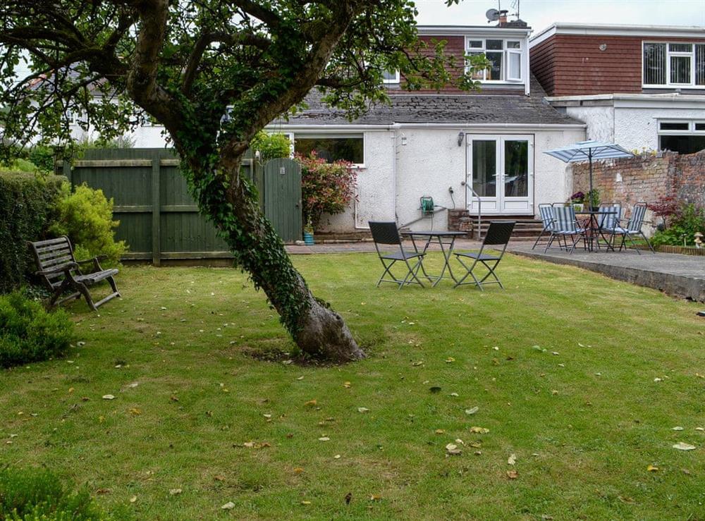 Garden at Myfanwy in Ewenny, near Bridgend, Mid Glamorgan