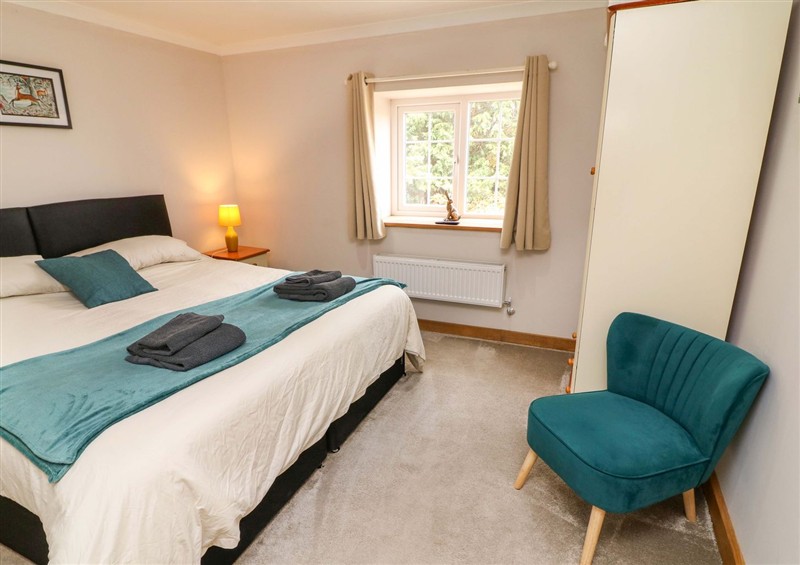 One of the 3 bedrooms at Mylos Cottage, Langrick near Boston