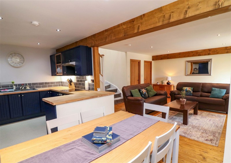 The living area at Mylos Cottage, Langrick near Boston