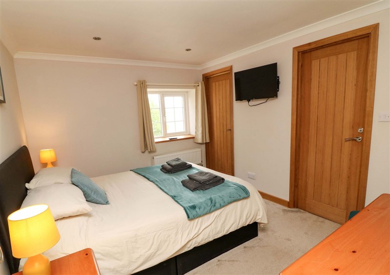 This is a bedroom at Mylos Cottage, Langrick near Boston