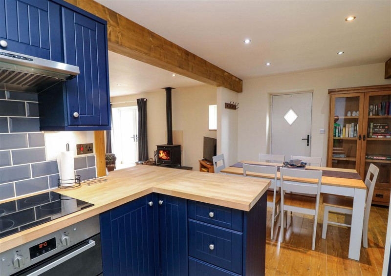 This is the kitchen at Mylos Cottage, Langrick near Boston